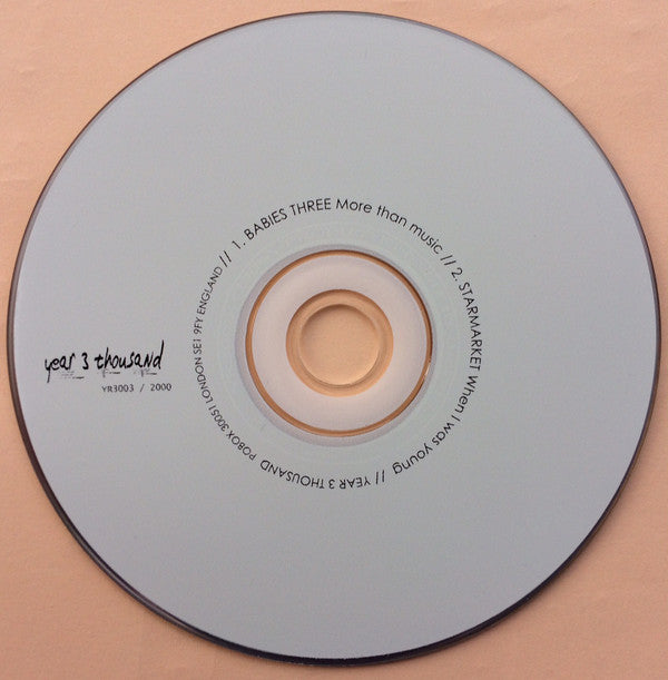 Babies Three / Starmarket (2) : Babies Three / Starmarket (CD, Single)