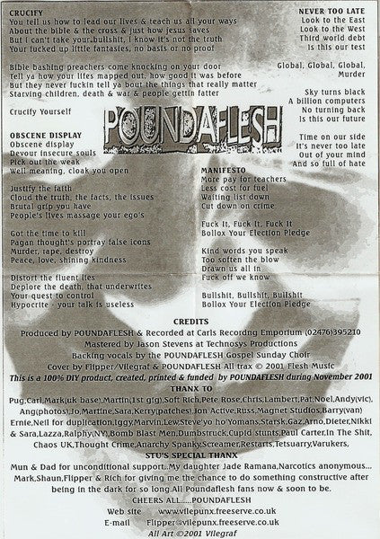 Poundaflesh : Obscene Display (CDr, EP)