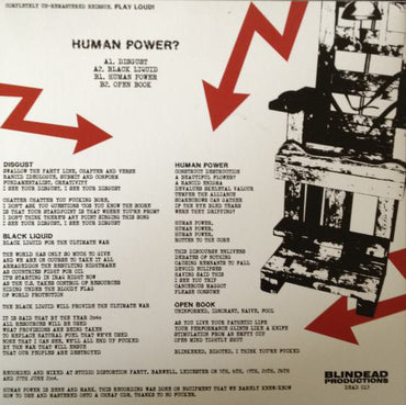 Human Power : Human Power? (7", RE)