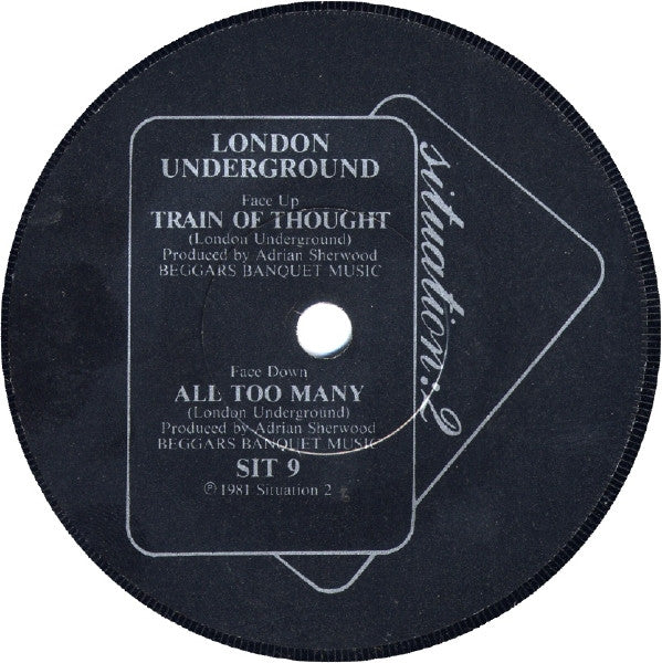 London Underground : Train Of Thought (7", Single)