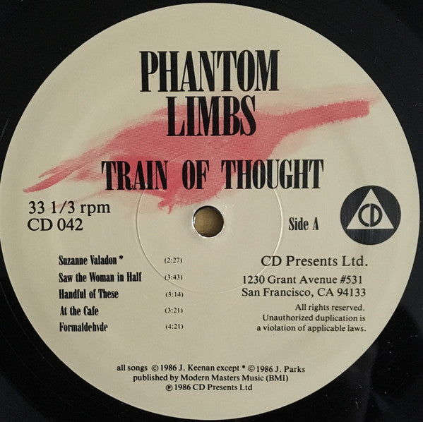 Phantom Limbs : Train Of Thought (LP, Album)