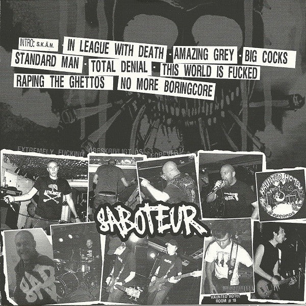 Saboteur (3) : A Neverending Bore (7", EP)