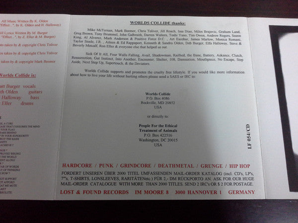 Worlds Collide (2) : Pain Is Temporary... (CD, Comp)