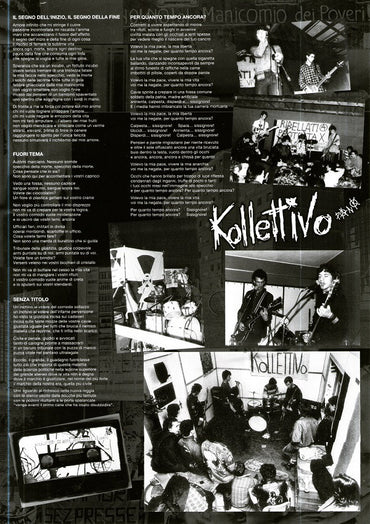 Kollettivo : Il Segno Dell'Inizio, Il Segno Della Fine. (Discografia 1982/1983) (LP, Comp)