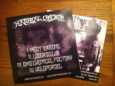Natural Order (4) : Natural Order (7", EP, red)
