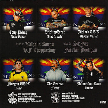 Bricktop (3) : Valhalla Bound (7")