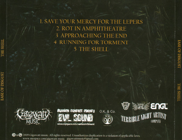 Ease Of Disgust : The Shell (CD, MiniAlbum)