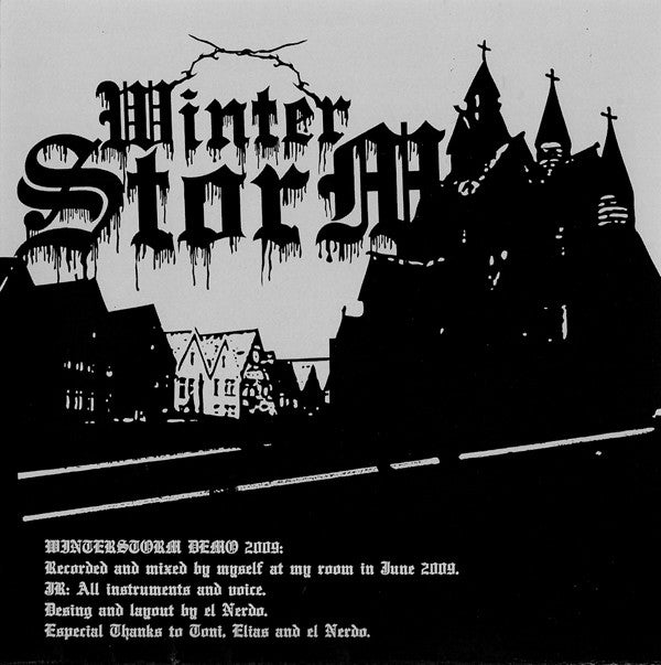 Winterstorm : Demo 2009 (7", Ltd, Num)