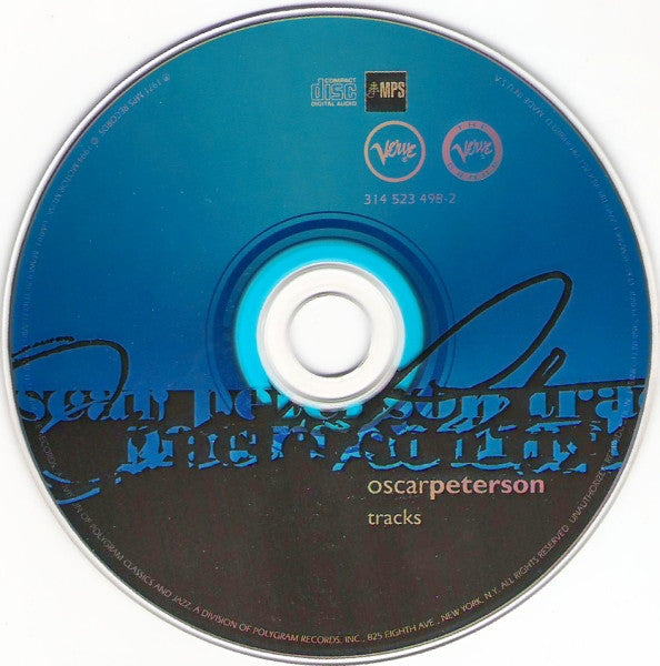 Oscar Peterson : Tracks (CD, Album, RE)