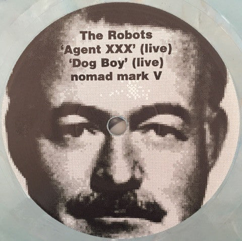 The Robots (3) : Papa (Can You Teach Me How To Fish)? (7", EP, Blu)