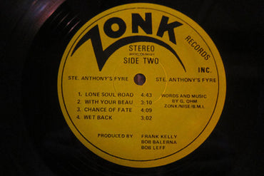 Sainte Anthony's Fyre : Sainte Anthony's Fyre (LP, Album, RE)