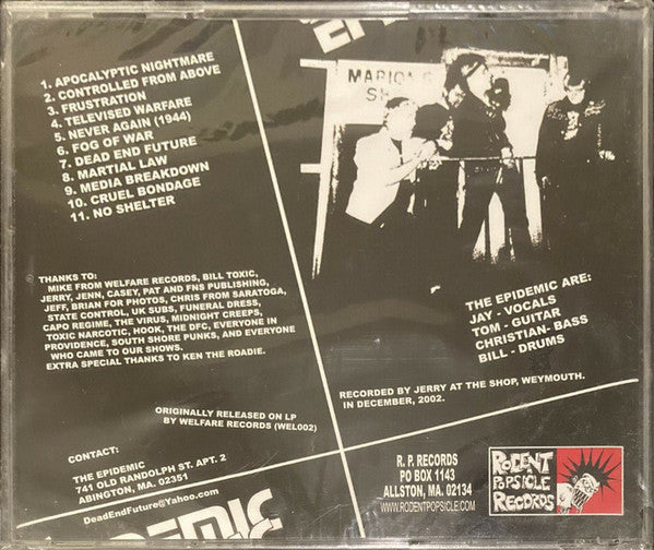 The Epidemic (6) : The Epidemic (CD, Album)