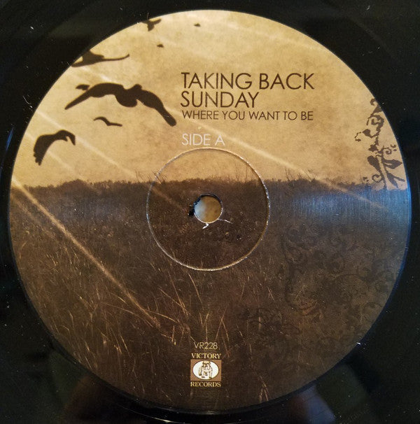 Taking Back Sunday : Where You Want To Be (LP, Album, RP)