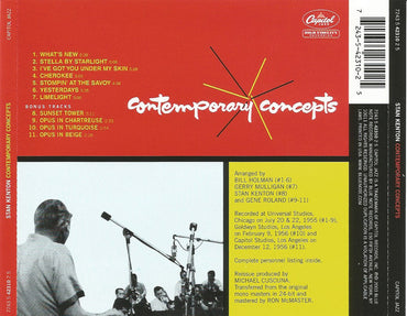 Stan Kenton : Contemporary Concepts (CD, RE, RM)
