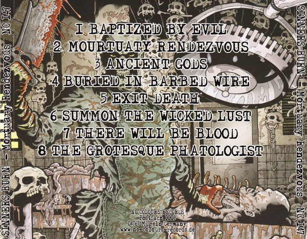Sinners Burn : Mortuary Rendezvous (CD, Album)