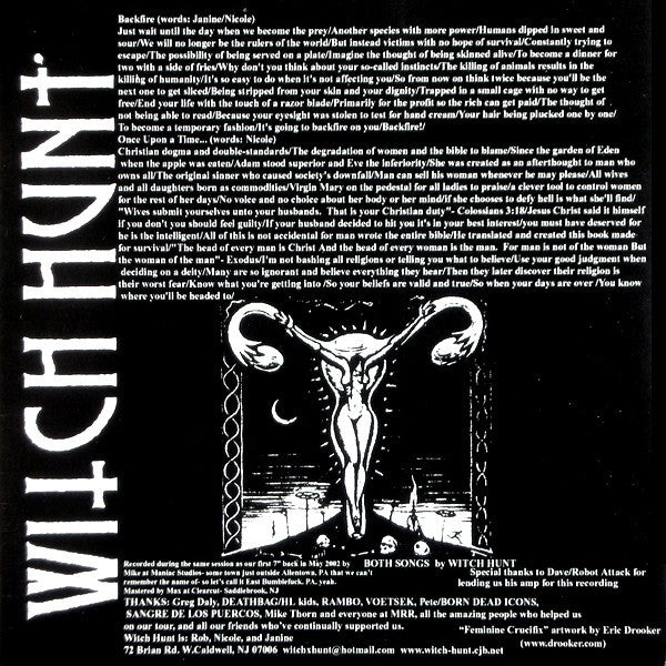 Deathbag / Witch Hunt : Deathbag / Witch Hunt (7", Gre)
