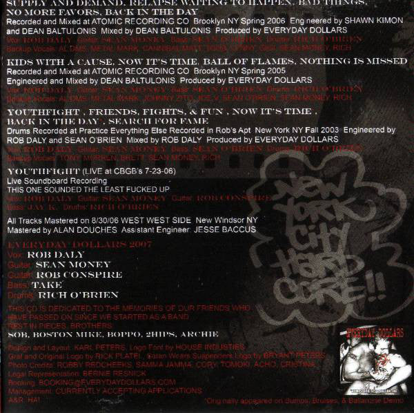 Everyday Dollars : Before The Supply (CD, Album)