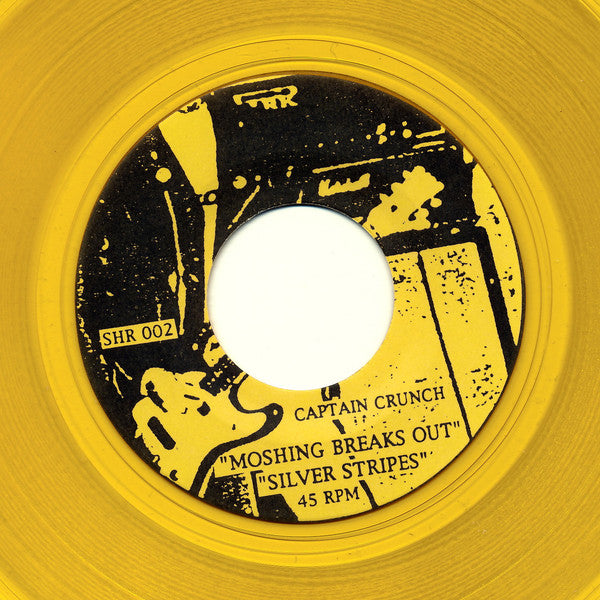 Captain Crunch : Dinosaurs Are Back (7", Single, Yel)