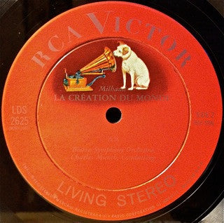 Milhaud*, Charles Munch, Boston Symphony Orchestra : La Création Du Monde - Suite Provençale (LP, Sli)