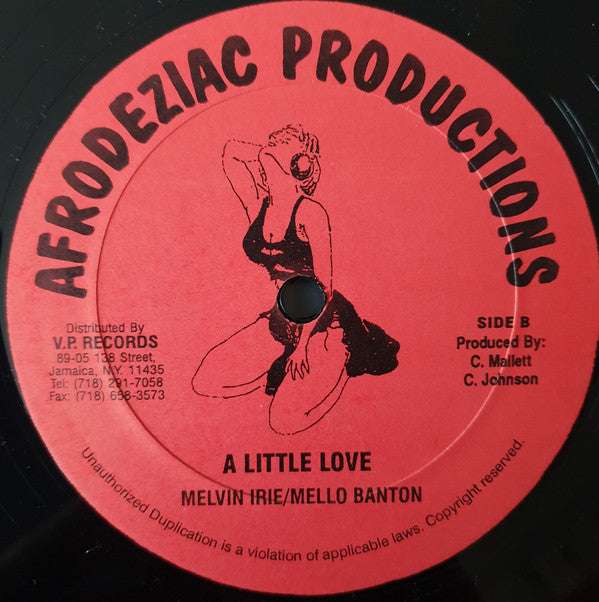 Dennis Brown / Melvin Irie / Mellow Banton : Don't Know Why / A Little Love (12")