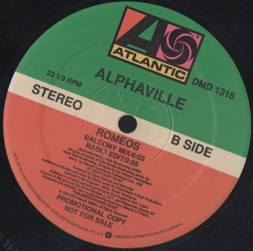 Alphaville : Romeos (12", Single, Promo)