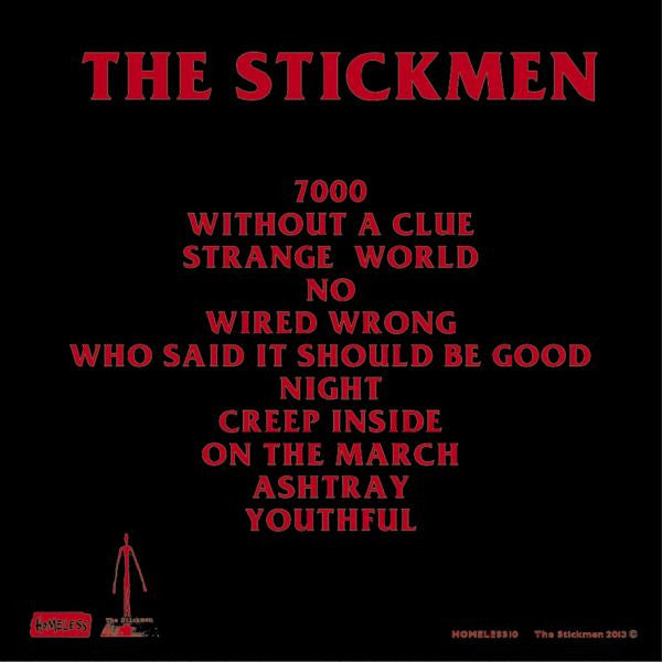 The Stickmen* : The Stickmen (LP, Album, Ltd, RE, RM, Tip)