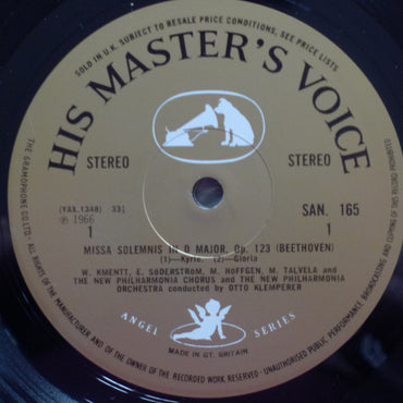 Beethoven* - Otto Klemperer, Elisabeth Søderstrøm* • Marga Höffgen • Waldemar Kmentt • Martti Talvela, New Philharmonia Chorus • New Philharmonia Orchestra : Missa Solemnis (2xLP + Box)