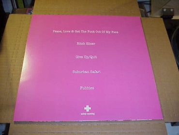 Stone Titan : Peace, Love & Get The Fuck Out Of My Face (12", EP, Ltd, Ran)