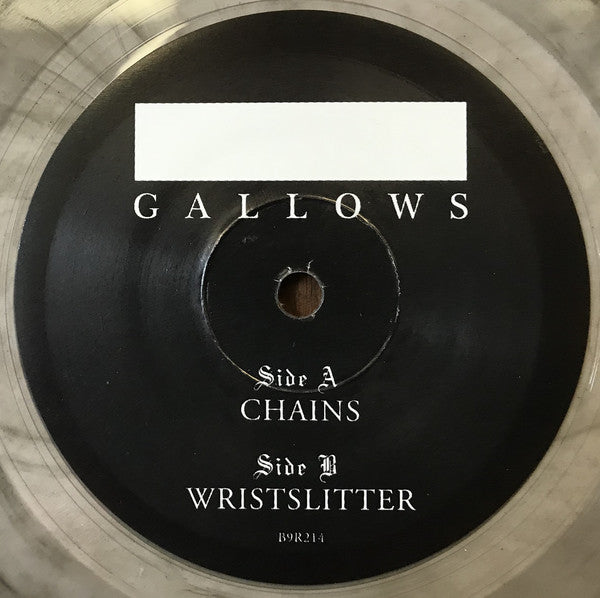 Gallows : Chains/Wristslitter (7", Single, Cle)
