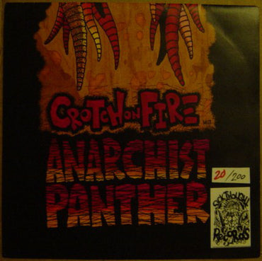 Crotch On Fire : Anarchist Panther (7", EP, Num, Gre)