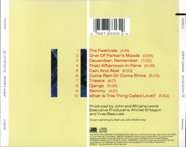 John Lewis (2) : Evolution II (CD, Album)
