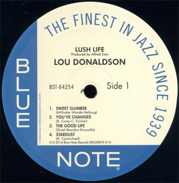 Lou Donaldson : Lush Life (LP, Album, RE, RM)
