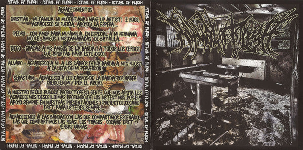 Ritual Of Flesh : Splatter Grind Abortion (CD, Album)