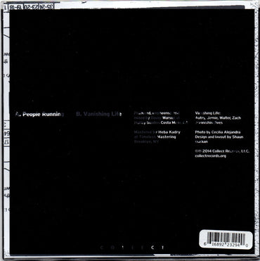 Vanishing Life : People Running/Vanishing Life (7", Single, Ltd, Cle)