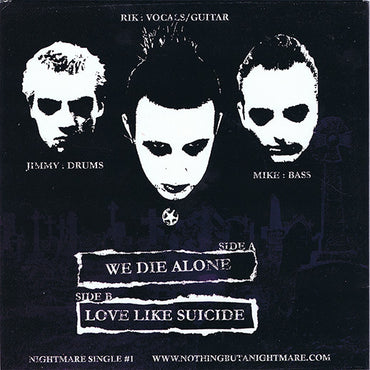 The Returners (3) : We Die Alone (7", Single, Ltd, Pur)