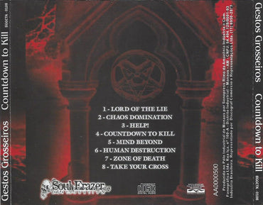 Gestos Grosseiros : Countdown To Kill (CD, Album)