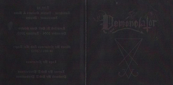 Demonolator : Occult Incantations Of Evil (CD, Album, Dig)