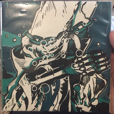 Let Down : Crossed Off (7", EP, Ltd, Blu)