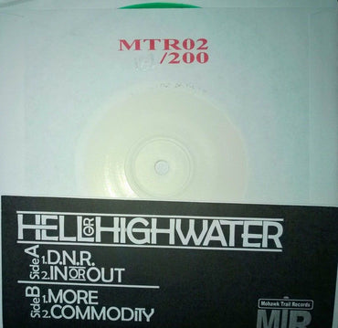Hell Or Highwater : Hell or Highwater (7", EP, Num, Cle)