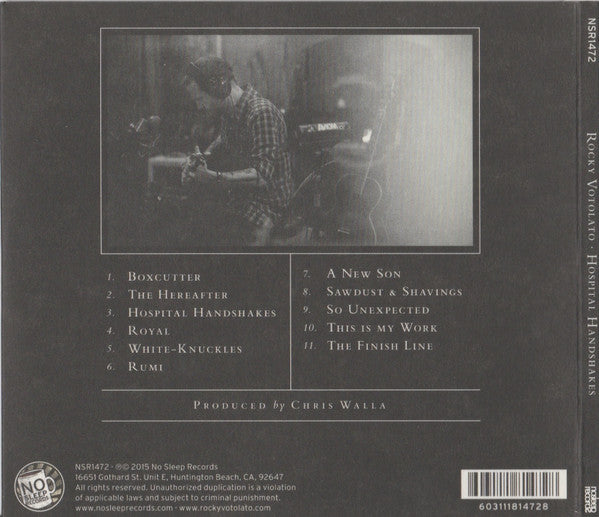 Rocky Votolato : Hospital Handshakes (CD, Album)