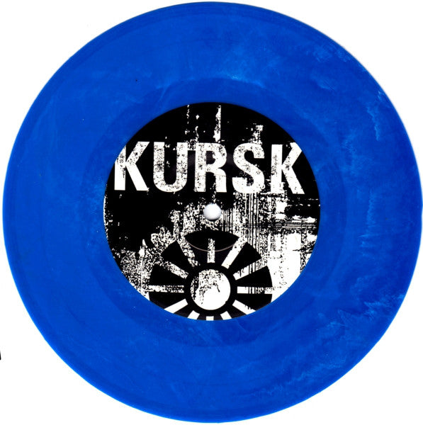 Kursk / Defeatist (2) : Mechanisms Of Sanctimonious Filth (7", Blu)