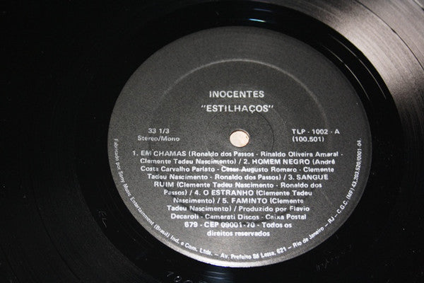 Inocentes : Estilhaços (LP, Album)