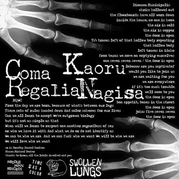 Kaoru Nagisa / Coma Regalia : Kaoru Nagisa / Coma Regalia (Flexi, 7", S/Sided, Single, Tra)