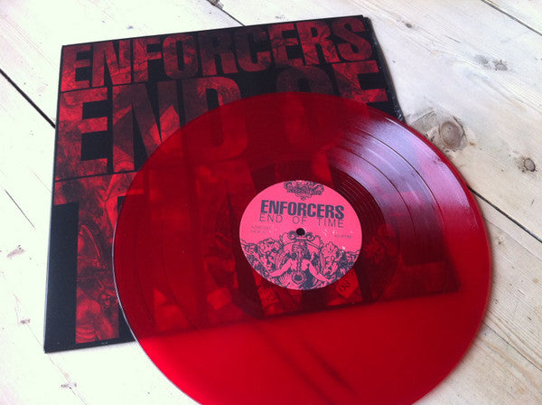 Enforcers (6) : End Of Time (LP, Album, Ltd, Red)