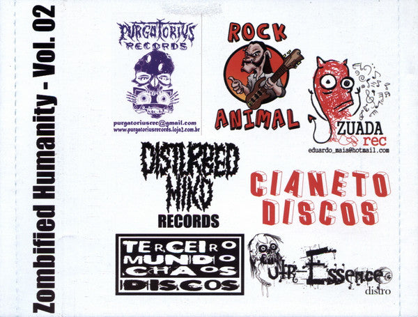 Various : Zombified Humanity Vol. 2 (CD, Comp, Ltd)