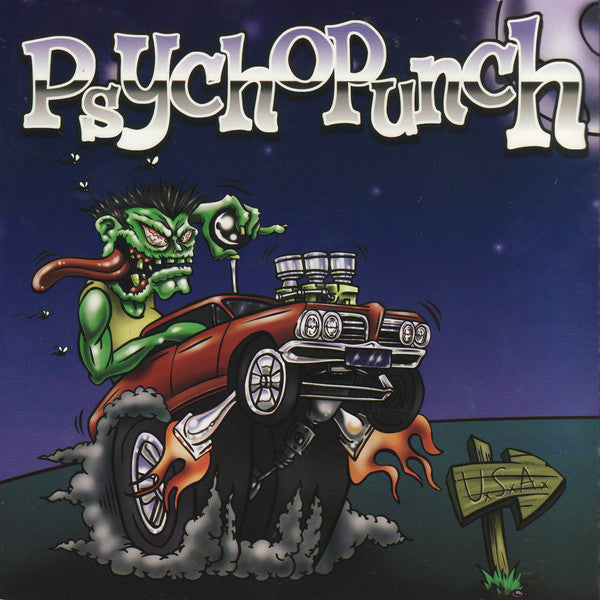 Windfall (5) / Psychopunch : Windfall / Psychopunch (7", EP, Blu)