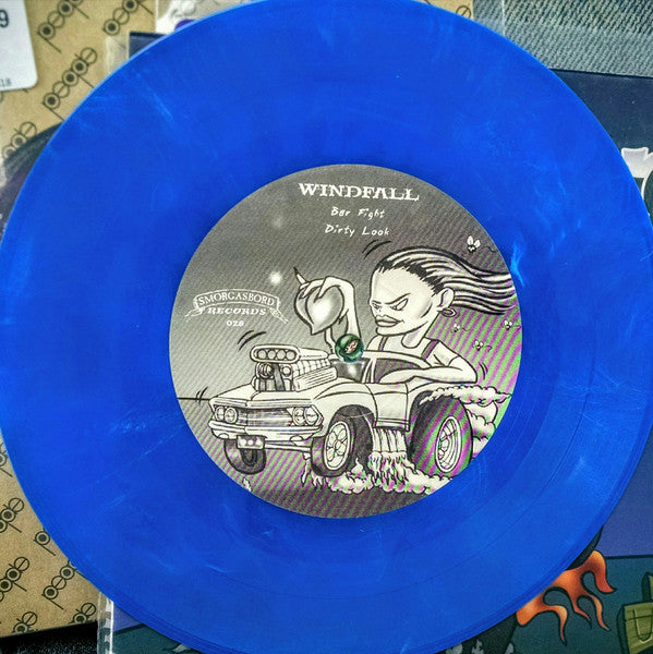 Windfall (5) / Psychopunch : Windfall / Psychopunch (7", EP, Blu)