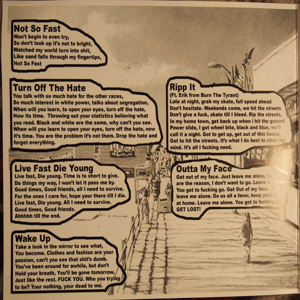 Not So Fast (2) : Outta My Face (7", EP)