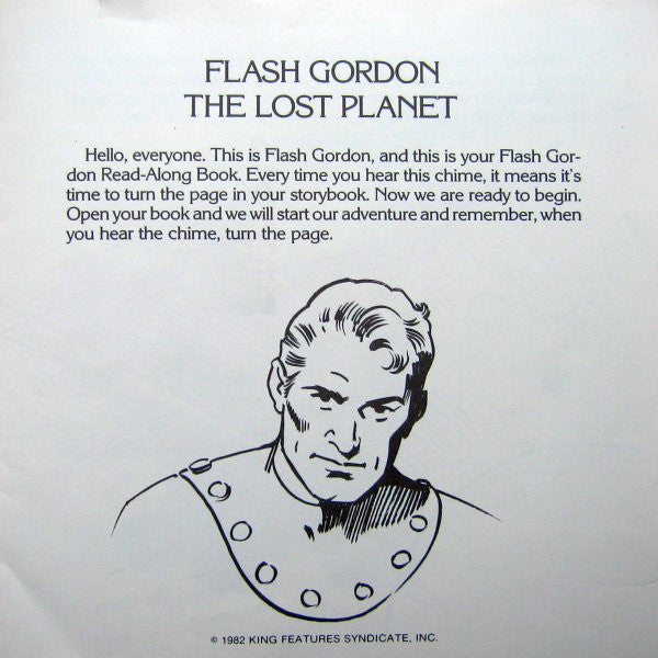 Unknown Artist : Flash Gordon - The Lost Planet (7")