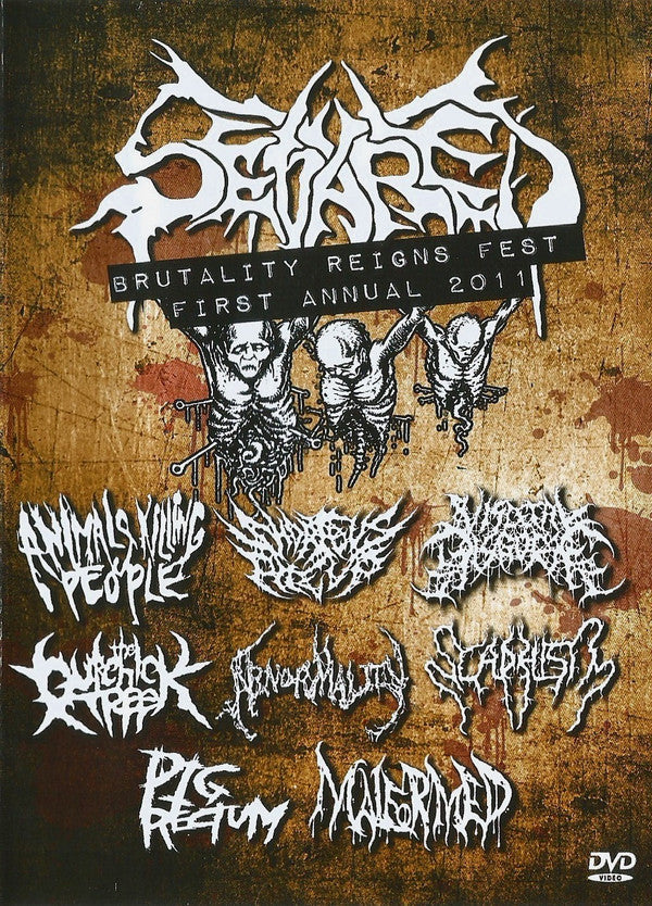Various : Brutality Reigns Fest - First Annual 2011 (DVD, Ltd)